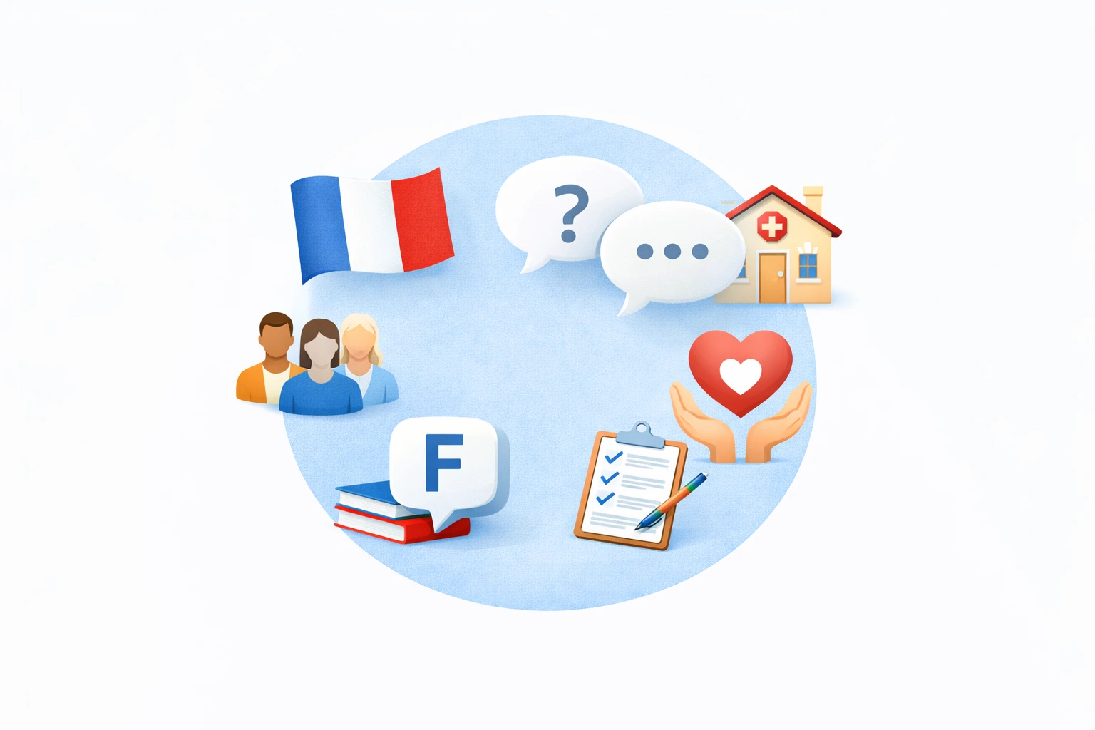 Communiquer en français dans les secteurs du social et du médico-social (niveau B1)